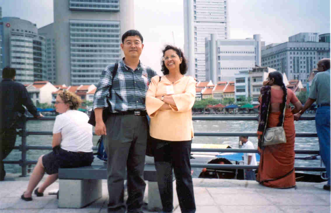 Singapore - while waiting for connecting flight (with tour guide)